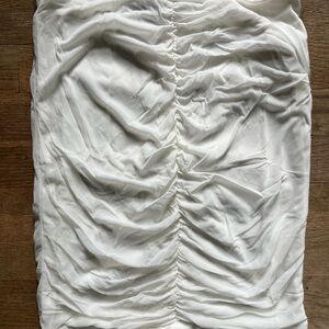 Forever 21 white Satin Skirt